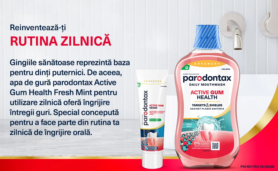 Rutina zilnica Paradontax