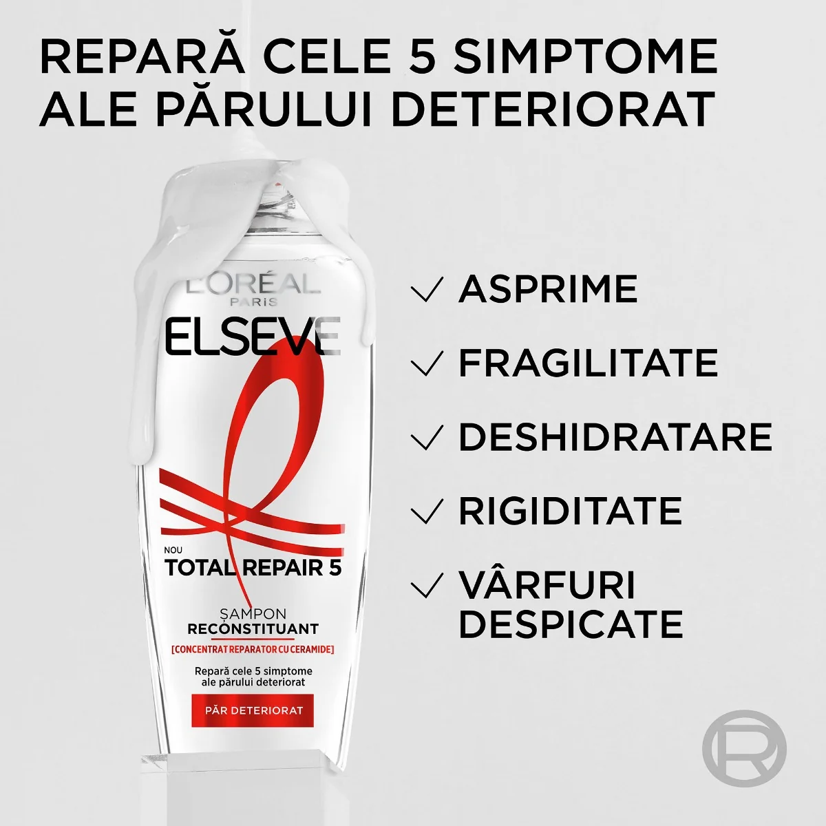 Sampon Total Repair, 250ml, Elseve