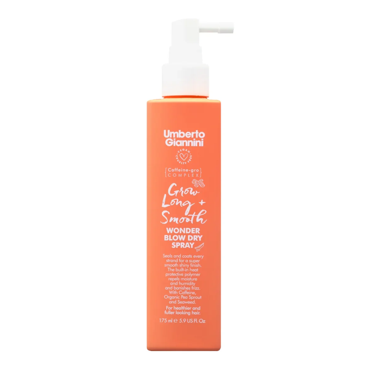 Spray termoactiv pentru netezire si stimularea cresterii parului, 175ml, Umberto Giannini