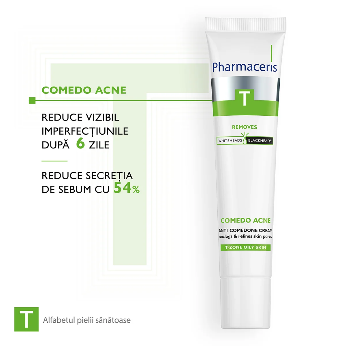 Crema anti-acnee Comedo-Acne T, 40ml, Pharmaceris