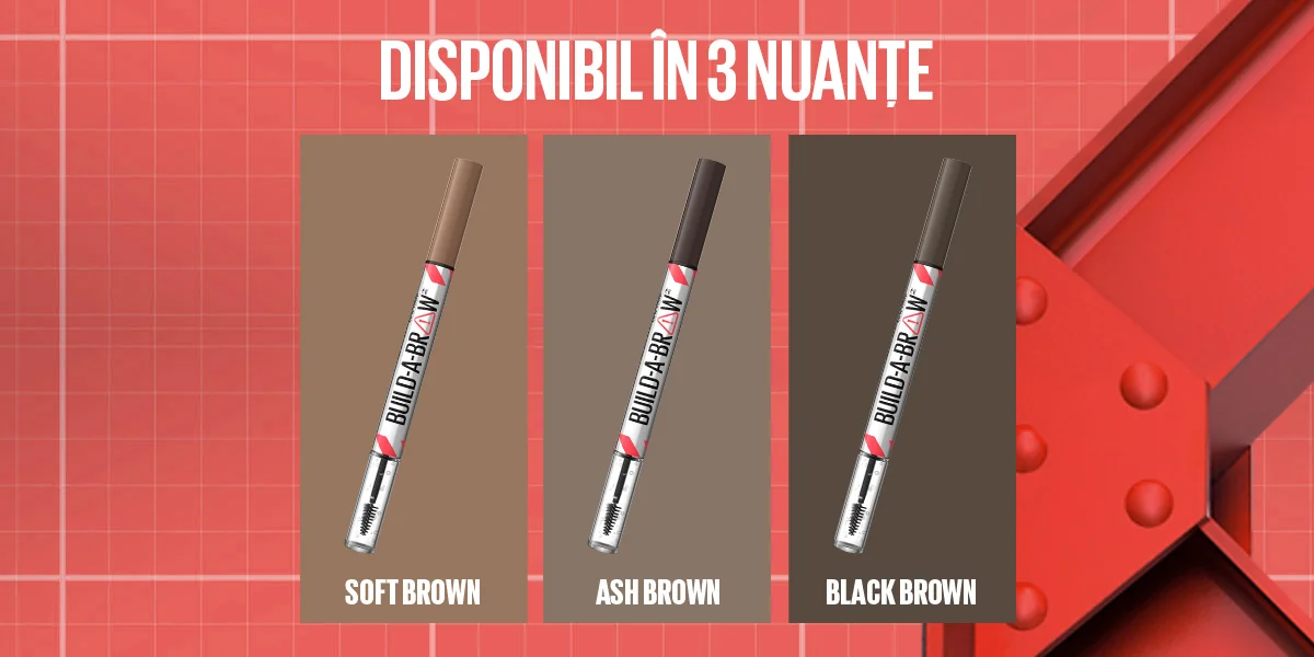 Build a brow - disponibil in 3 nuante Build a brow - disponibil in 3 nuante
