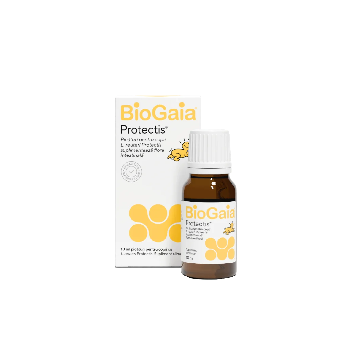 Protectis picaturi probiotice pentru copii, 10ml, BioGaia