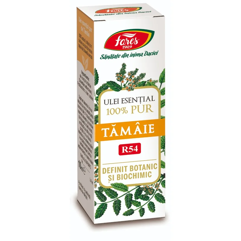 Ulei esential de tamaie R54, 10ml, Fares