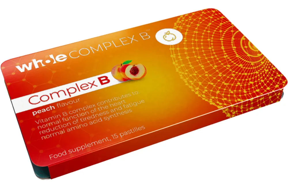 Complex Vitamina B, 15 comprimate, Whole