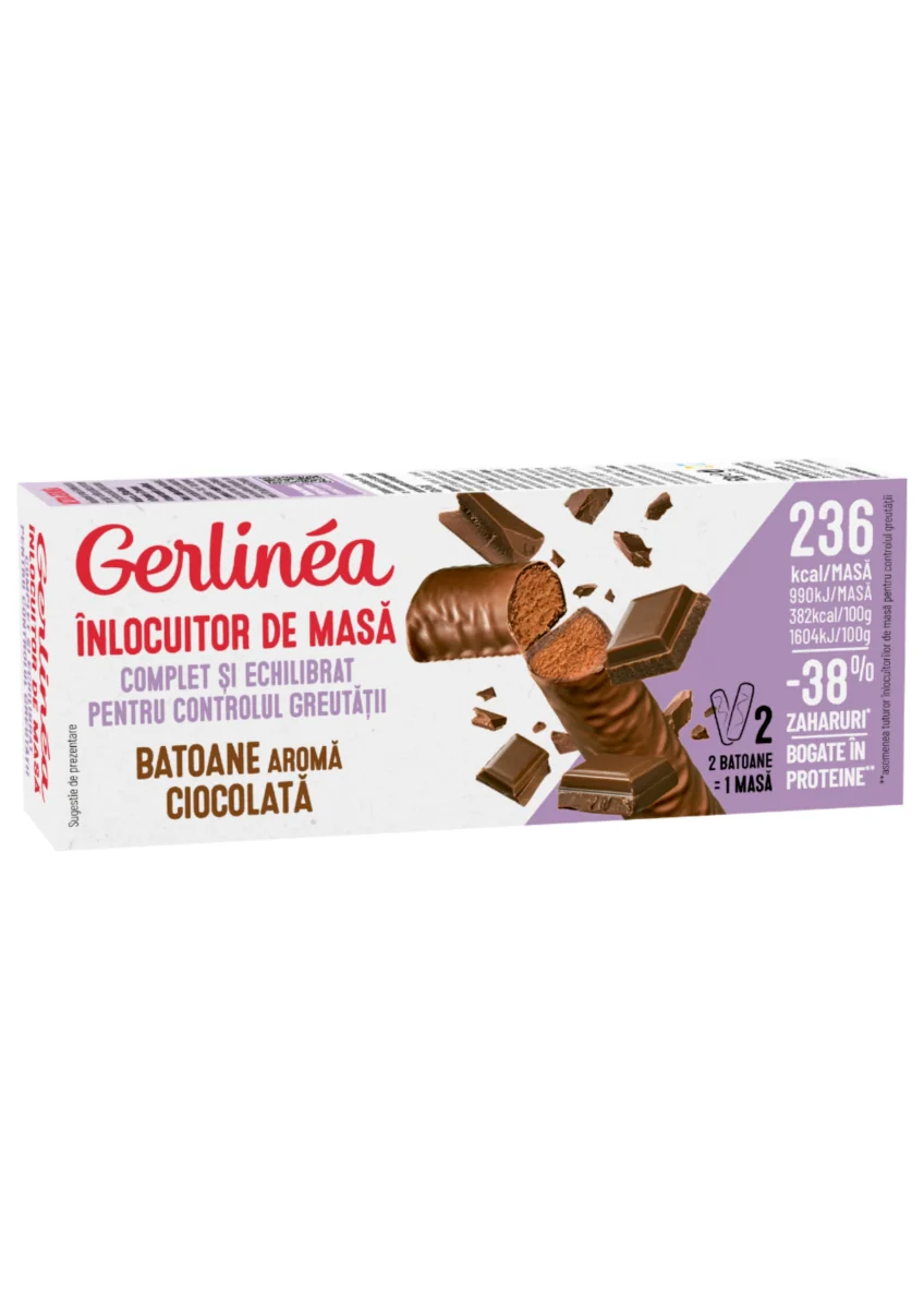 Mini pack batoane cu ciocolata, 62g, Gerlinea