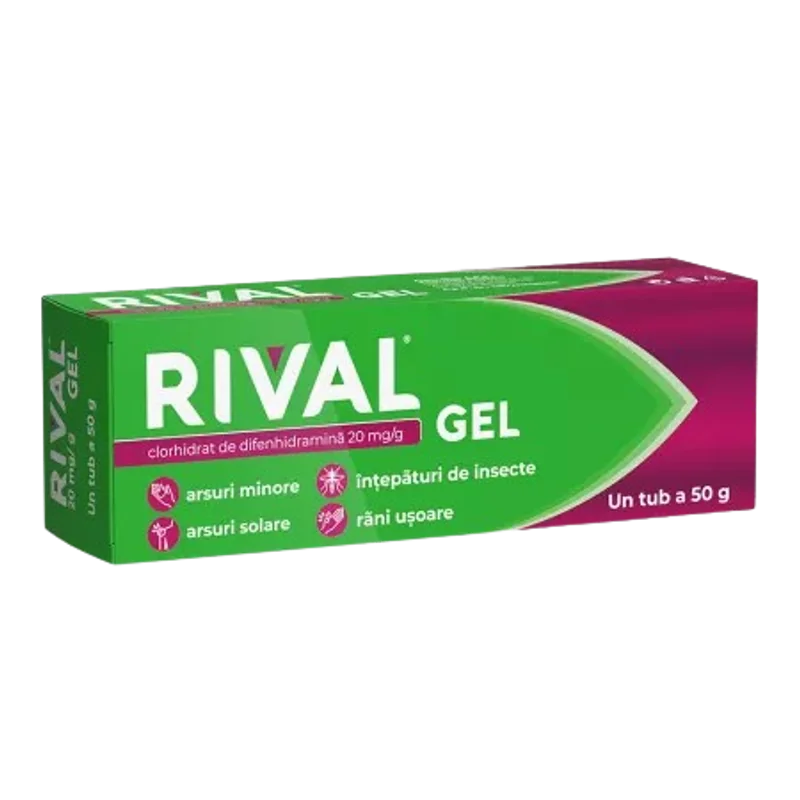 Rival gel 20 mg/g, 50g, Fiterman