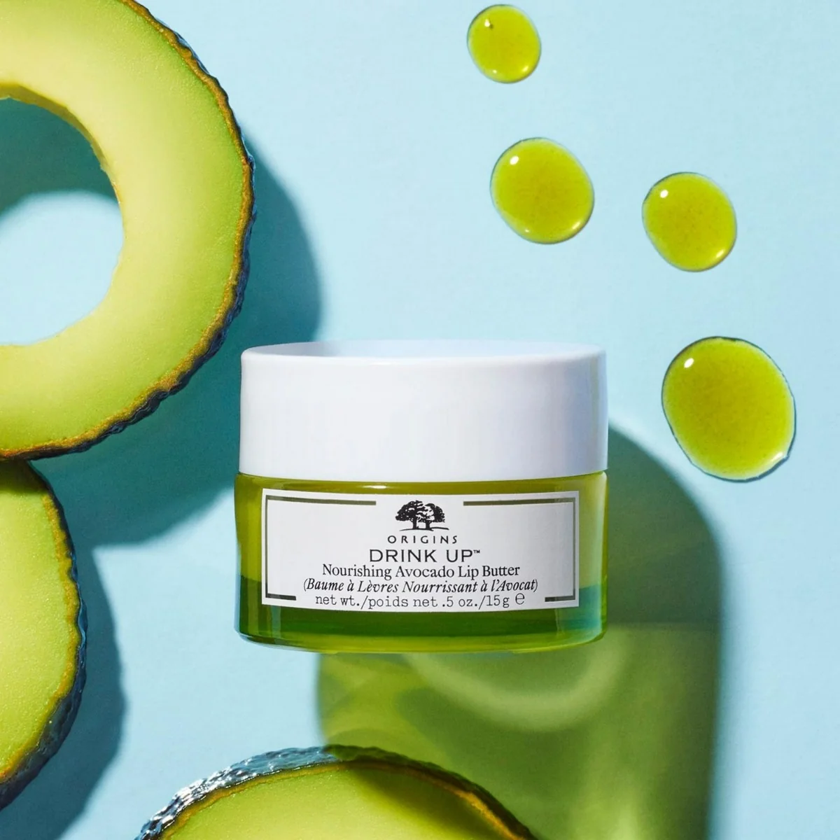 Balsam de buze cu avocado Drink Up, 15ml, Origins