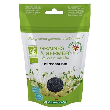Seminte de floarea soarelui pentru germinat Bio, 100g, Germline