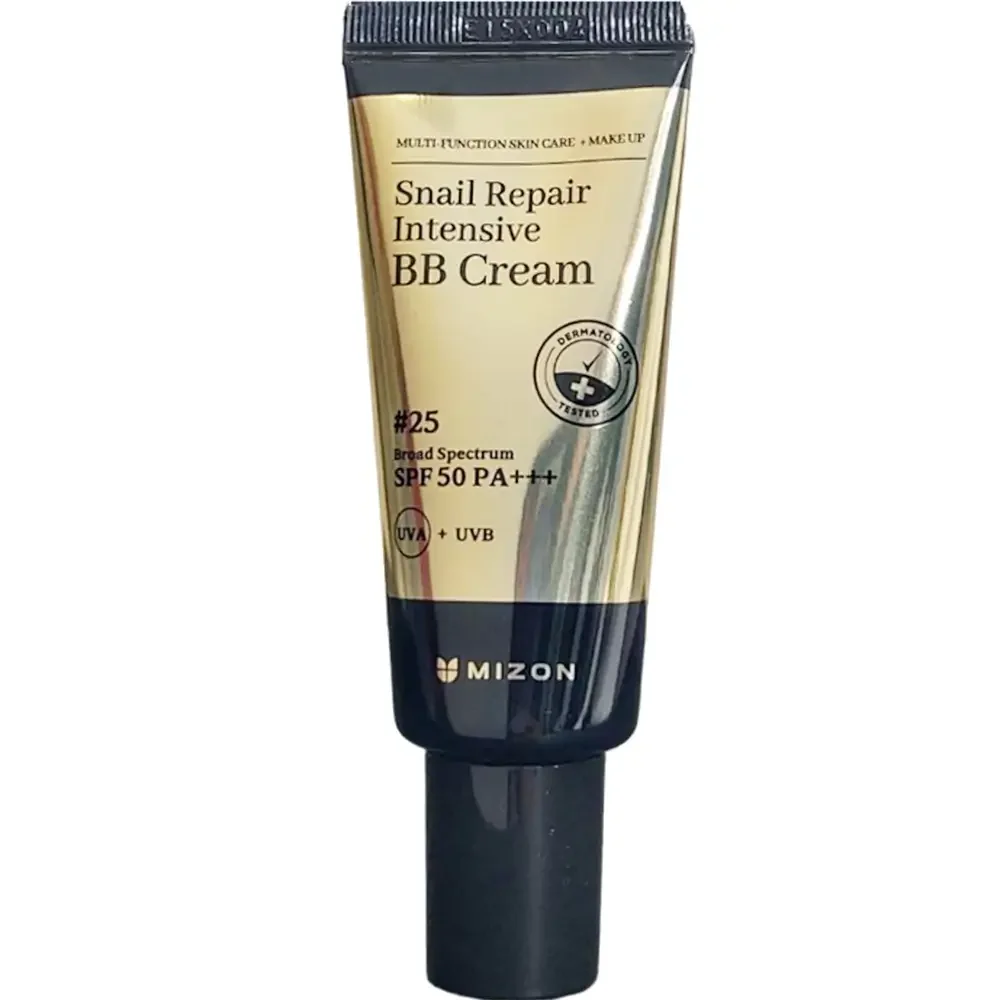 Crema BB reparatoare cu extract de melc SPF50 PA+++ No. 25, 20ml, Mizon 
