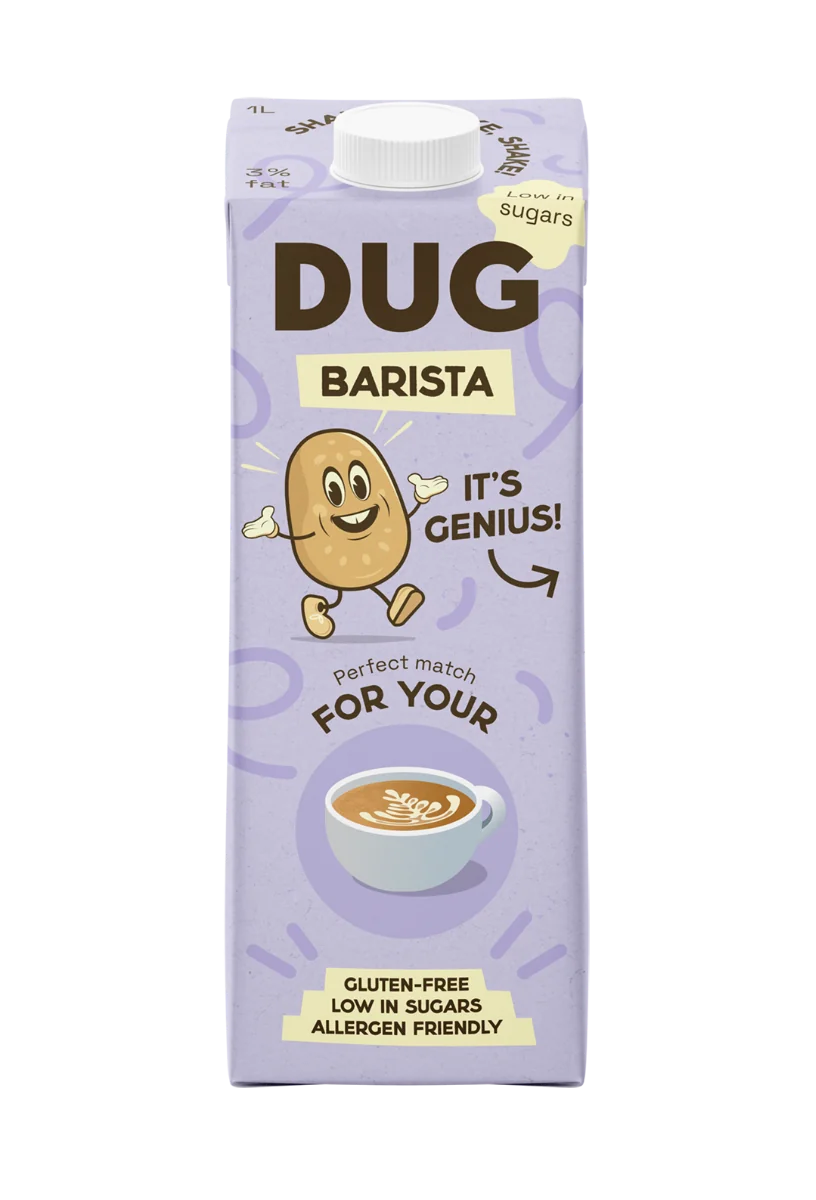 Bautura vegetala din cartofi Barista, 1l, Dug