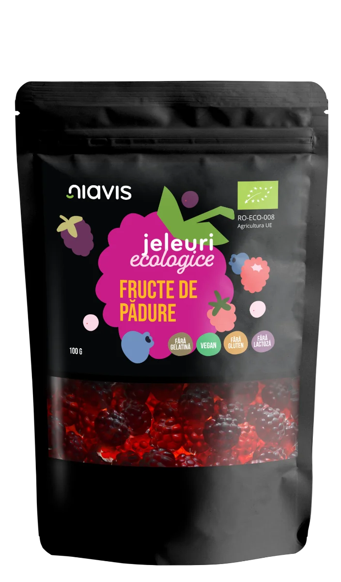 Jeleuri ecologice ''Fructe de Padure", 100g, Niavis