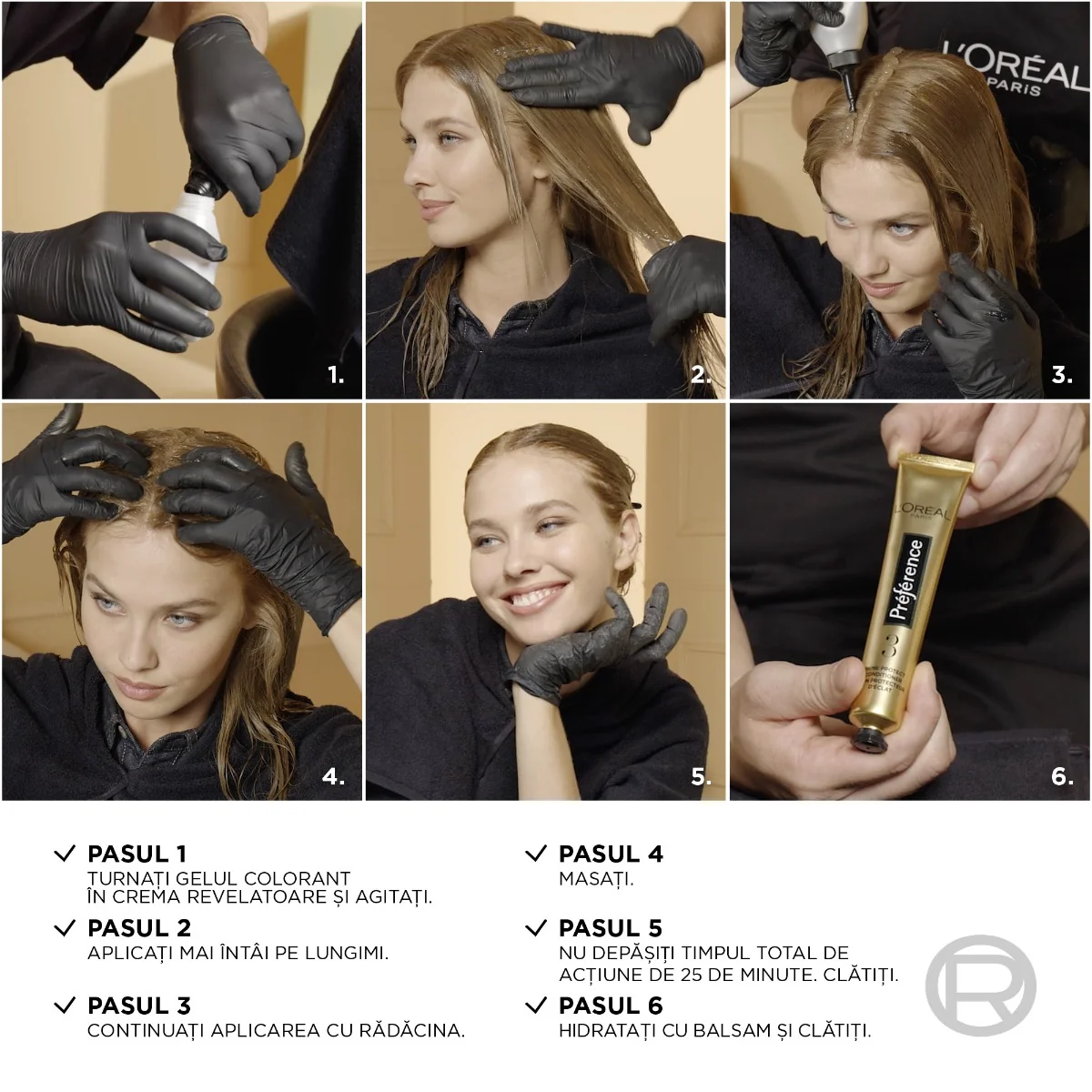 Vopsea de par permanenta cu amoniac Preference 3.0 Brasilia, 174ml, L'Oreal Paris