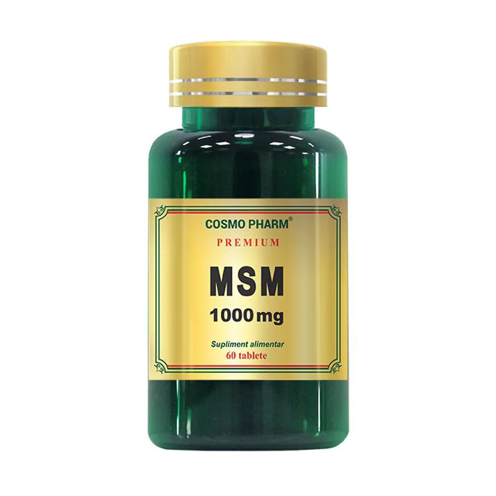 MSM 1000mg, 60 tablete, Cosmopharm