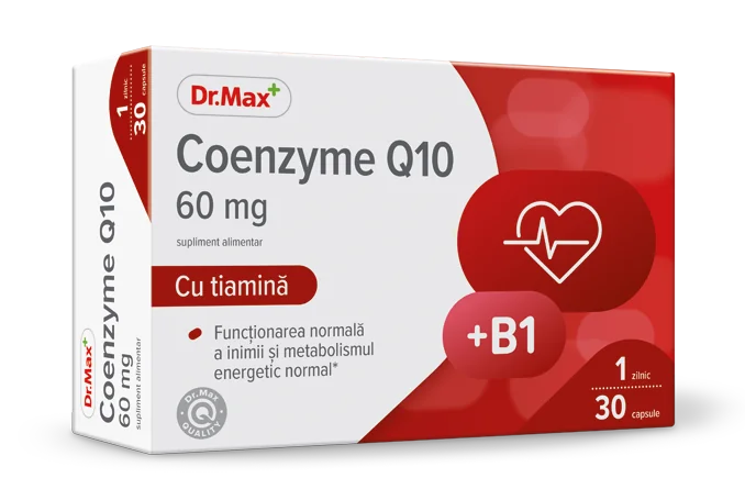 Dr. Max Coenzima Q10 60mg, 30 capsule moi