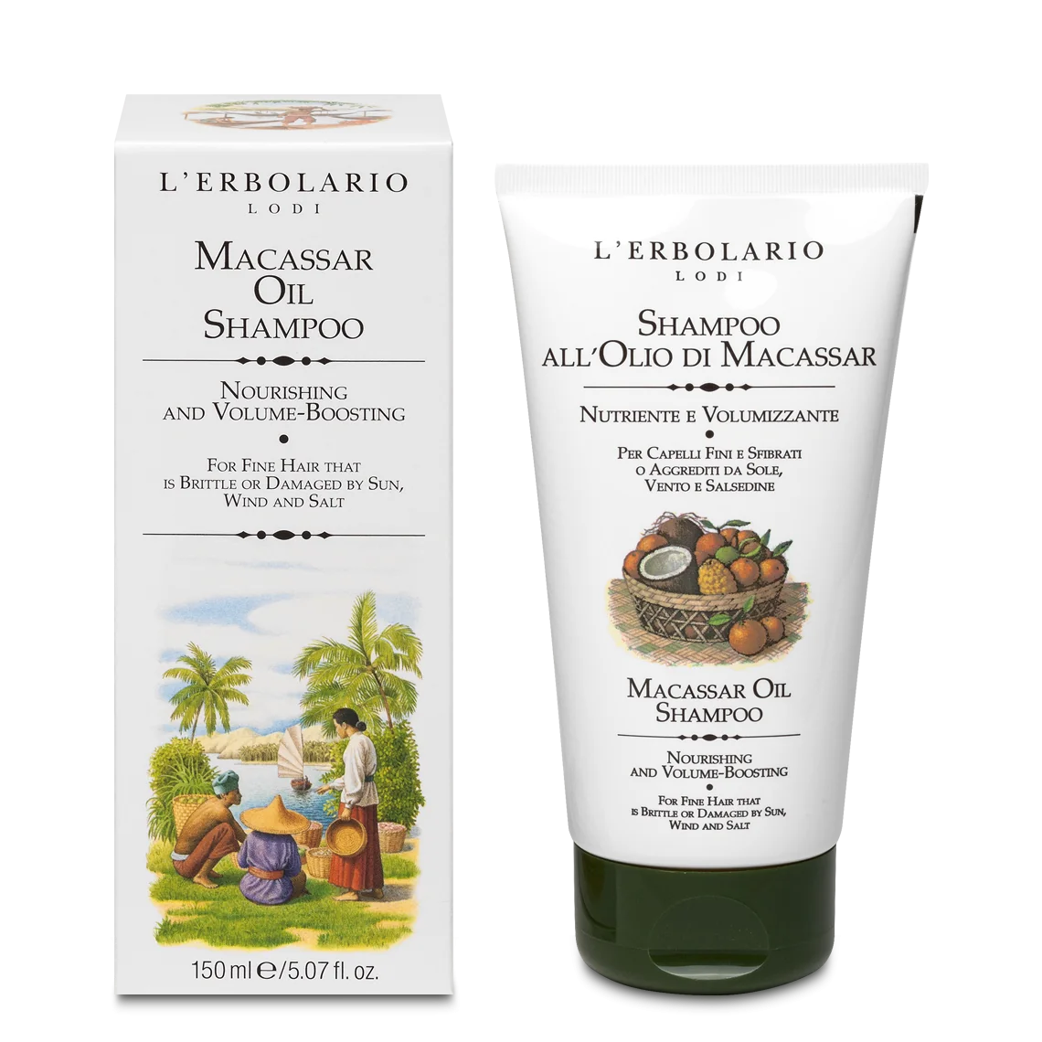 L'Erbolario Sampon Macassar, 150ml