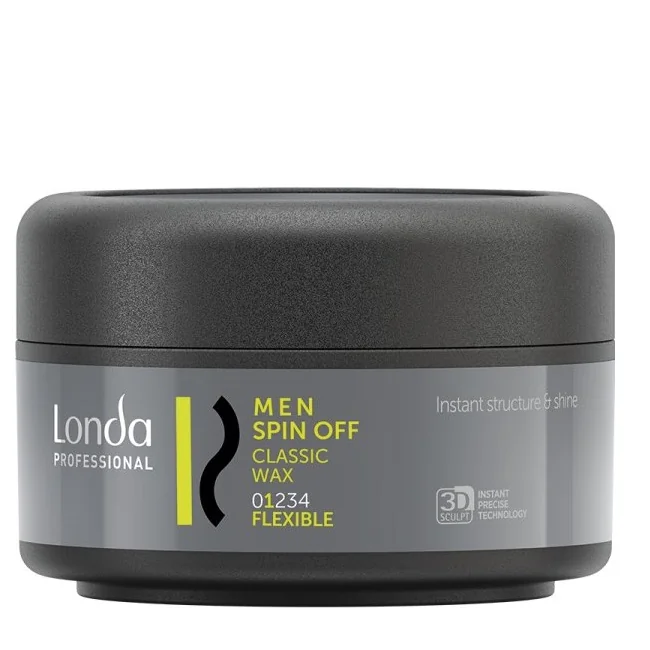 Ceara de par texturizanta Men Spin Off Wax, 75ml, Londa Professional