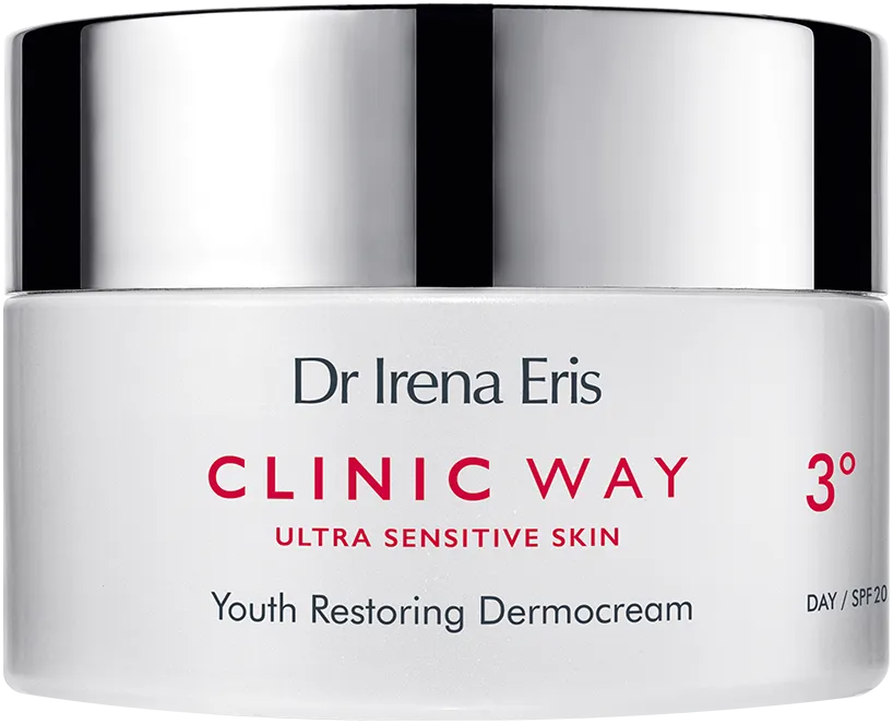 Crema de zi anti-aging netezire SPF15 Clinic Way 3°, 50ml, Dr. Irena Eris 