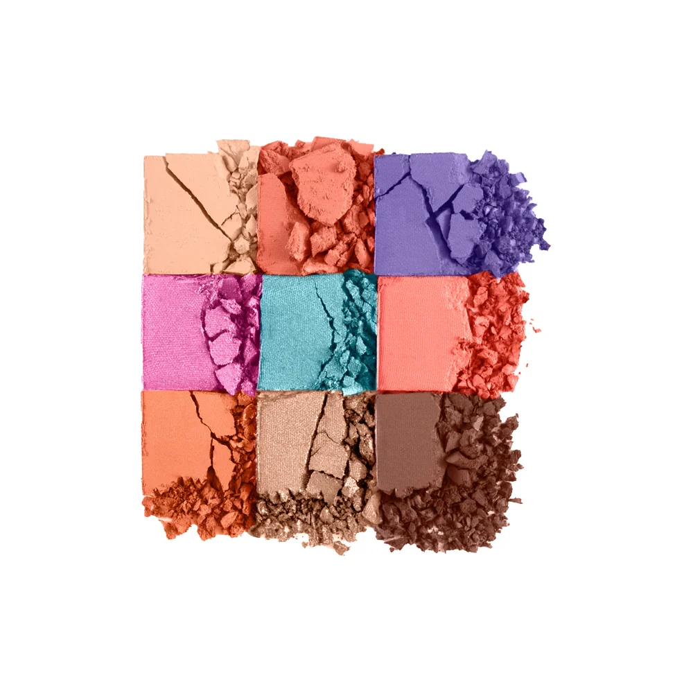 Paleta farduri de pleoape No. 08 Rainbow, 9g, Flormar