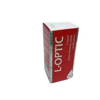 L-Optic picaturi oftalmice 5mg/ml, 5ml, Rompharm