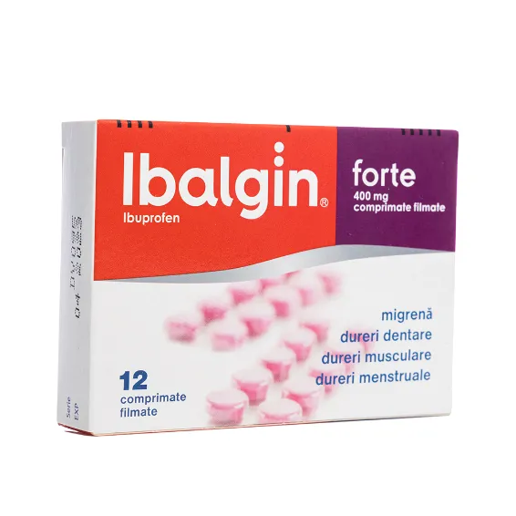 Ibalgin Forte 400mg, 12 comprimate, Sanofi 
