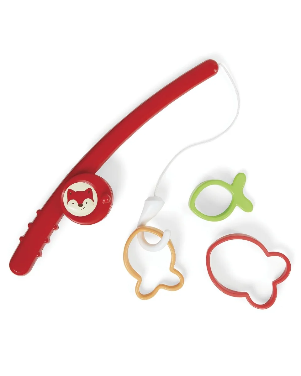 Set jucarie trusa pentru pescuit Zoo Vulpe, 4 piese, Skip Hop