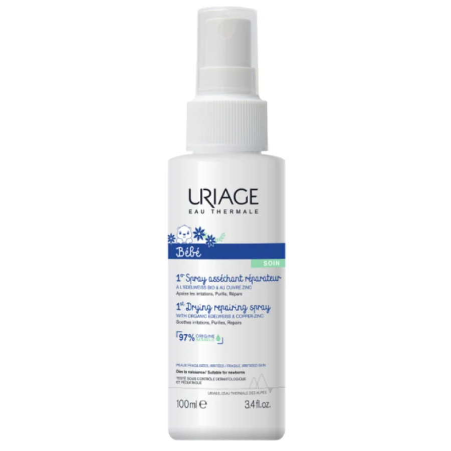 Spray anti-iritatii cu Zinc 1Er Bebe, 100ml, Uriage