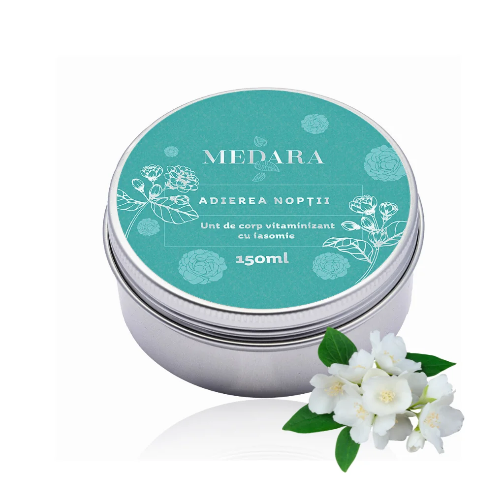 Unt de corp vitaminizant cu iasomie Adierea Noptii, 150ml, Medara