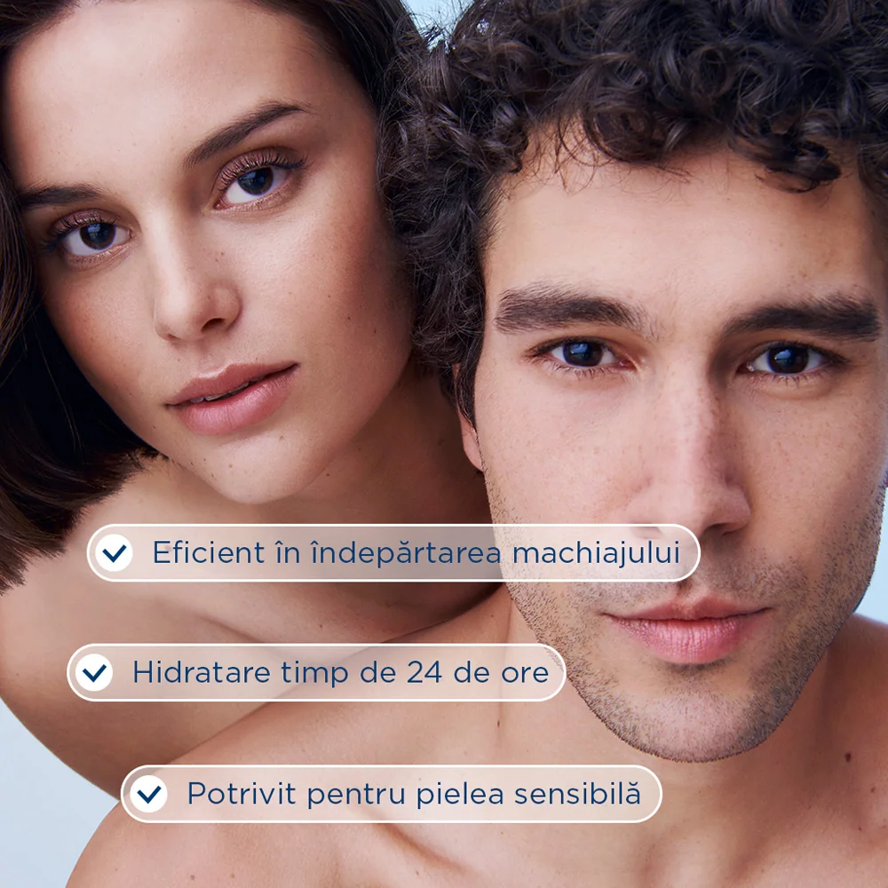 Gel spumant micelar de curatare intens hidratant Hydrabio, 400ml, Bioderma