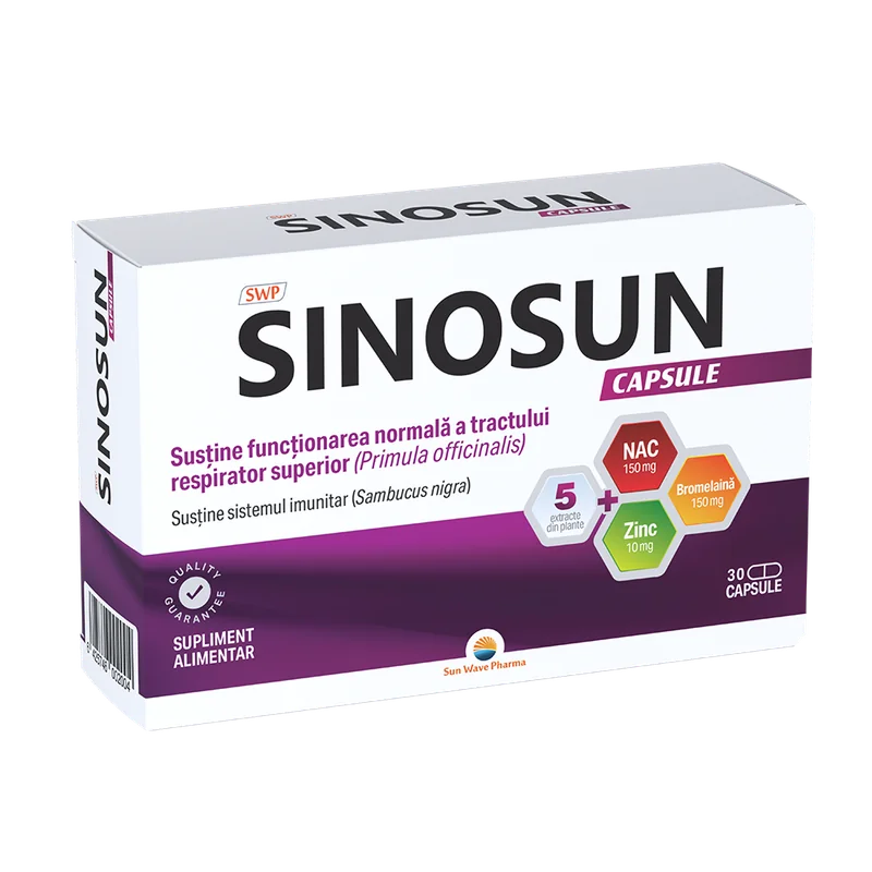 Sinosun, 30 capsule, Sun Wave Pharma