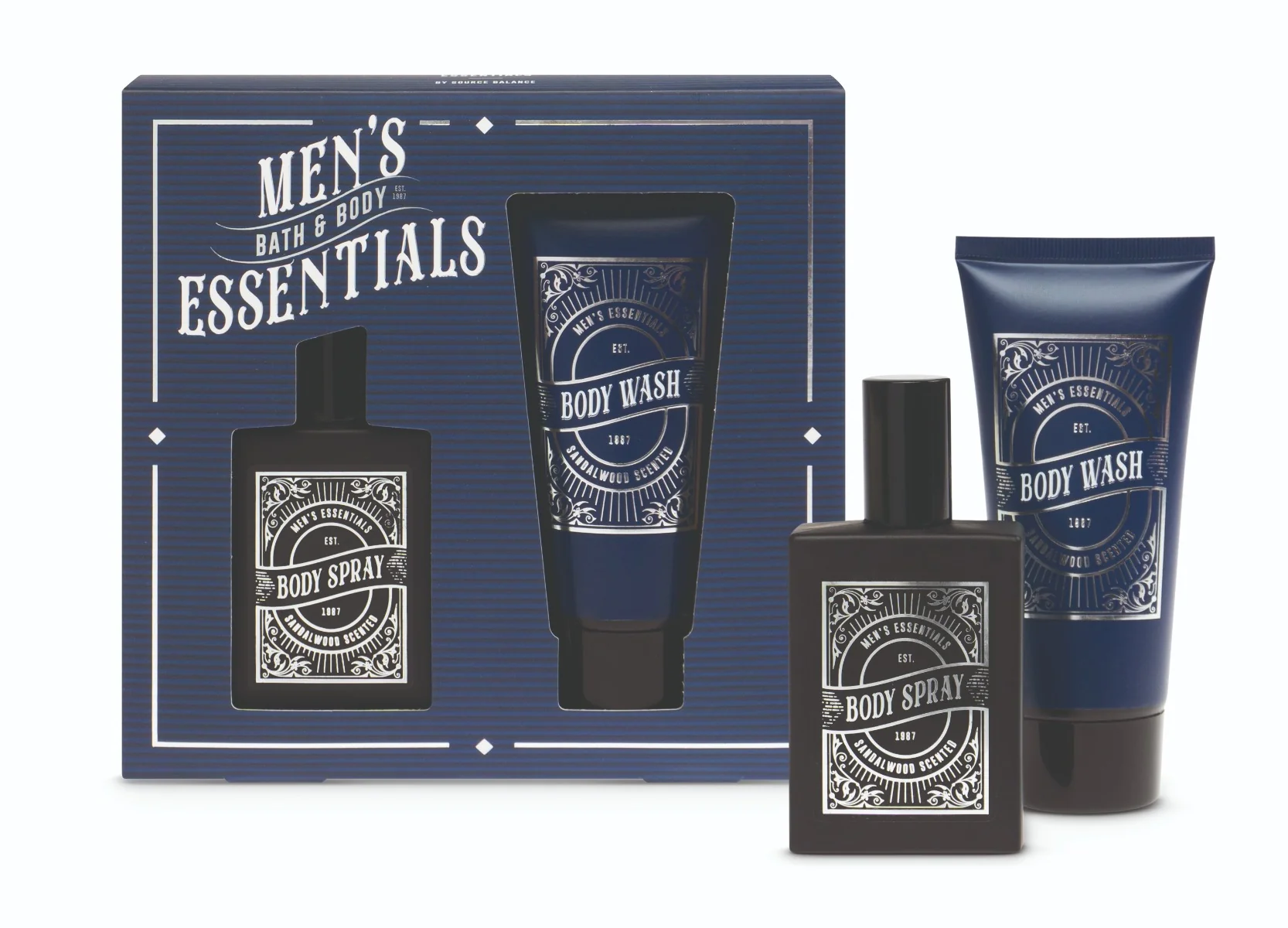 Set de ingrijire pentru barbati Men's Essentials Duo, Treffina