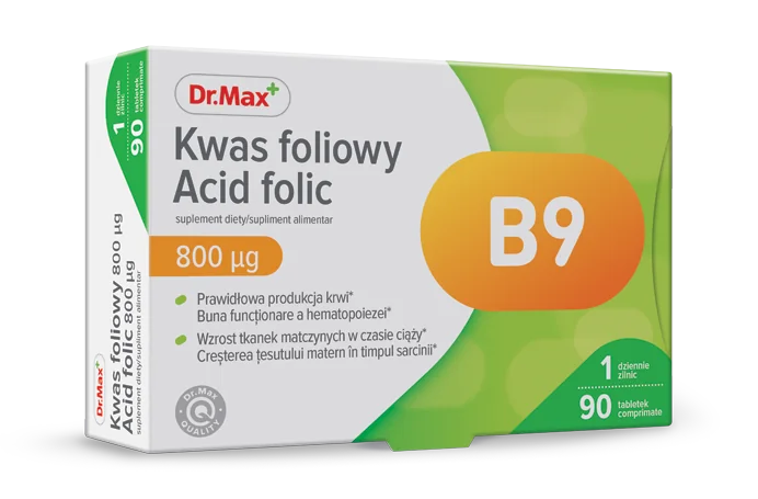 Dr. Max Acid folic, 90 comprimate filmate
