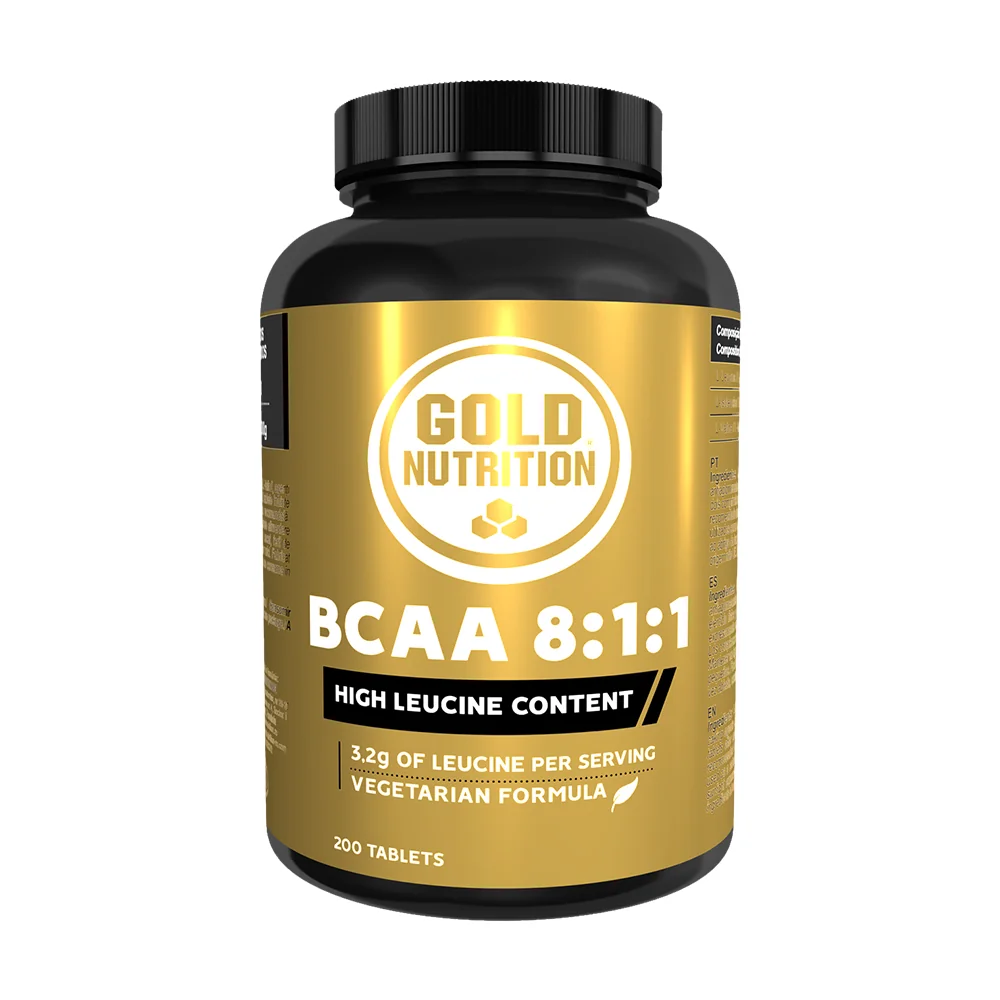 BCAA'S, 200 tablete, Gold Nutrition
