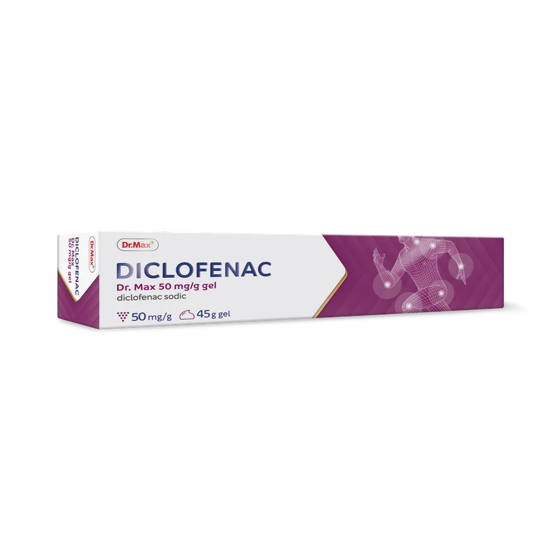 Dr.Max Diclofenac gel 50 mg/g, 45g | Dr. Max Farmacia