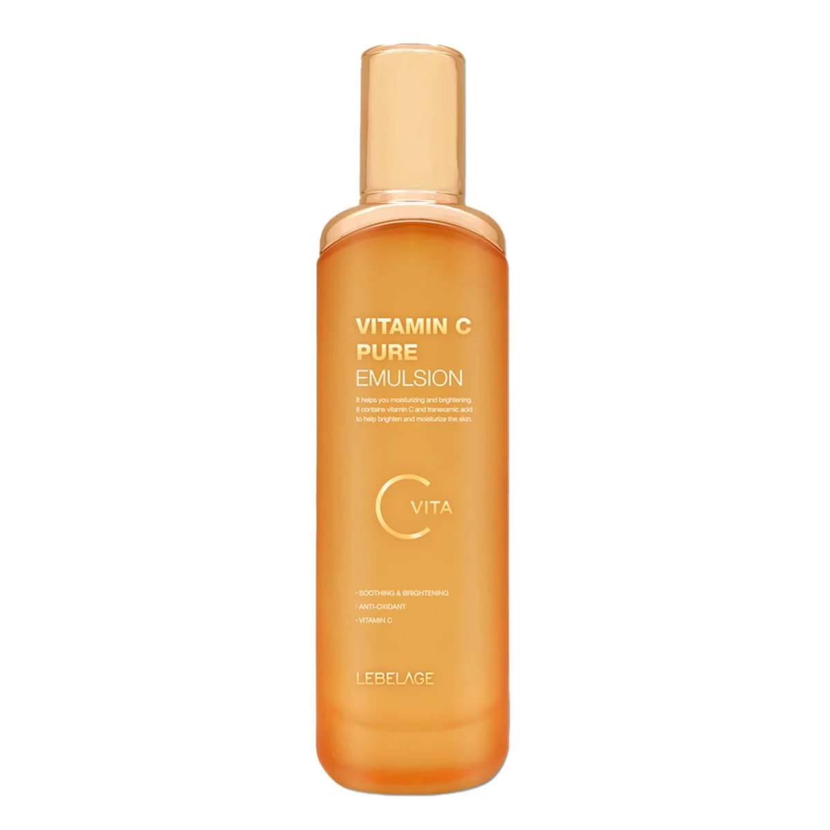 Emulsie pentru fata si gat cu Vitamina C si Acid Tranexamic, 120ml, Lebelage