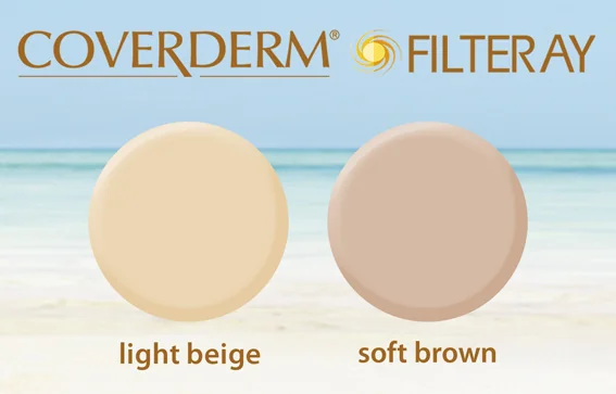 Crema de fata cu protectie solara Filteray Face Plus SPF 50+ Dry Sensitive Soft Brown, 50ml, Coverderm 