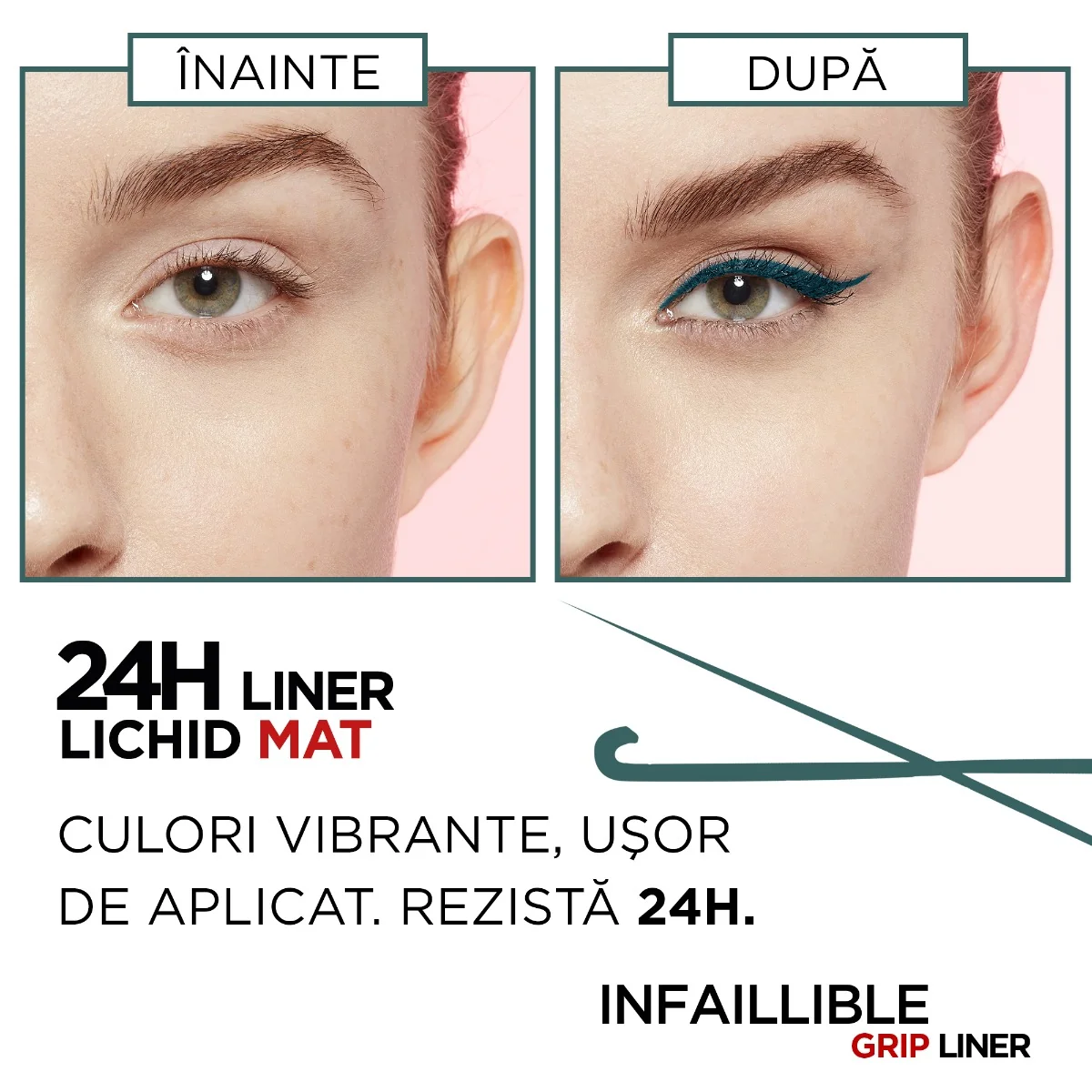 Tus lichid Matte Signature 04 Emeraude, 6ml, L'Oreal Paris