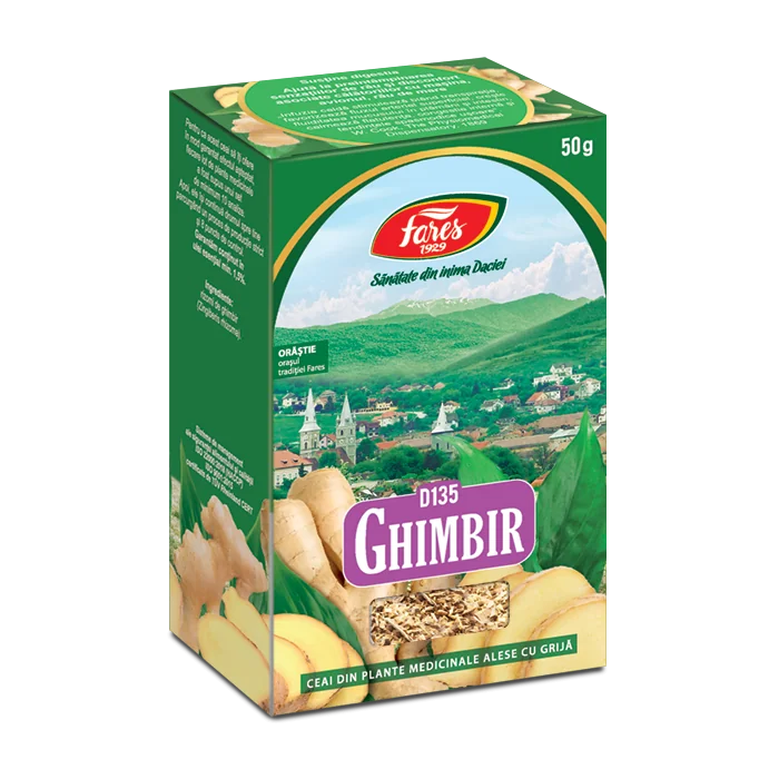 Ceai de ghimbir, 50g, Fares