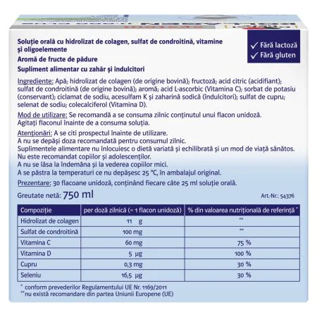 Kollagen 11.000 plus, 30 flacoane buvabile, Doppelherz