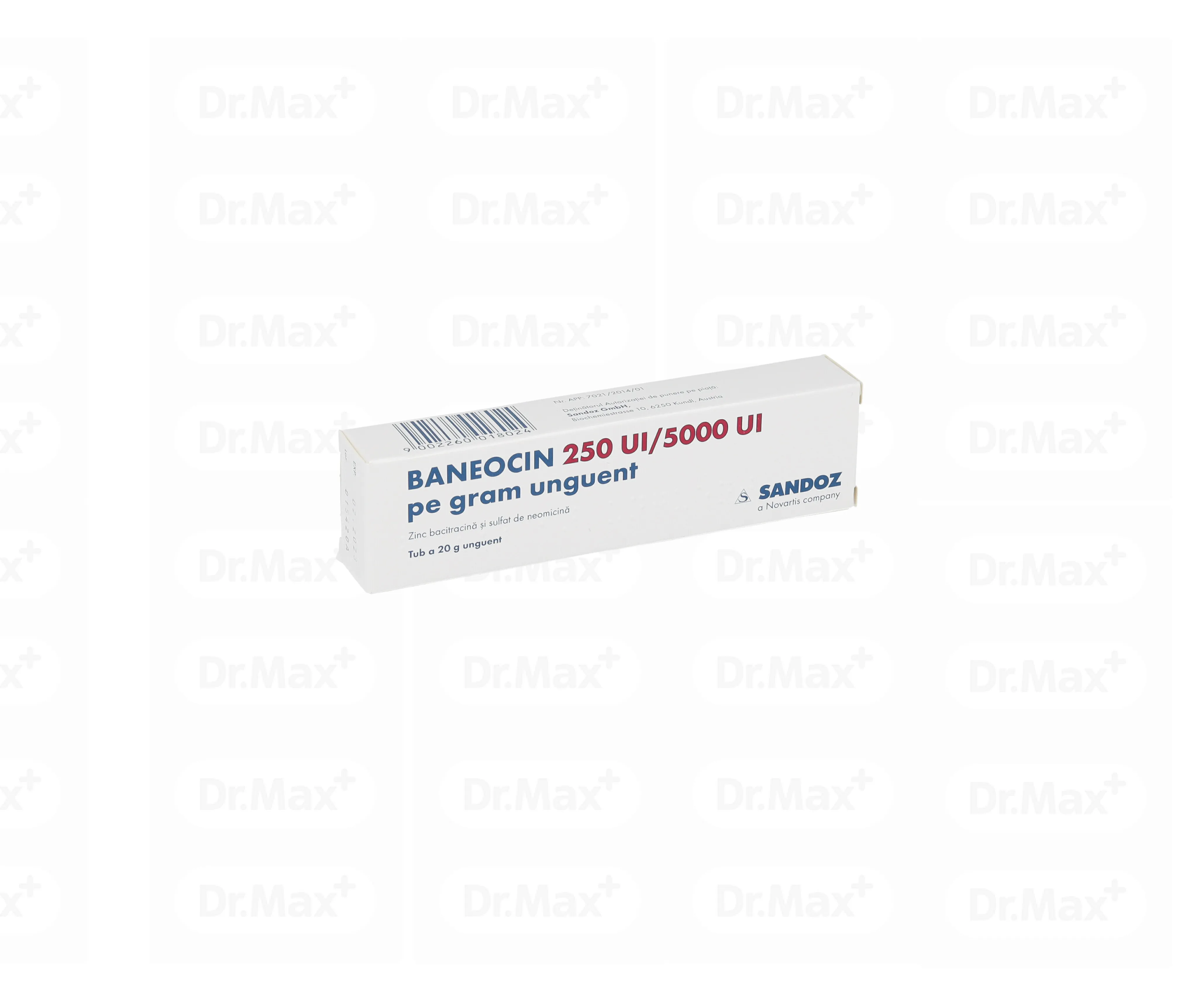 Baneocin unguent, 20 g, Sandoz 
