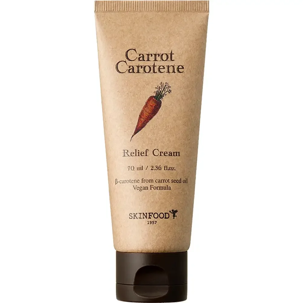 Crema calmanta pentru fata cu caroten din morcov, 70ml, Skinfood