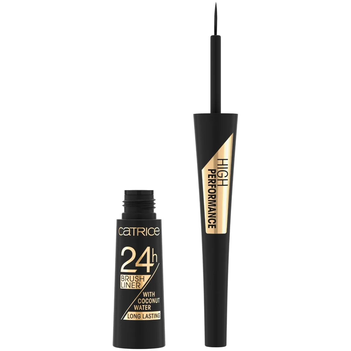 Tus pentru ochi 24h Brush Liner 010 - Ultra Black, 3ml, Catrice