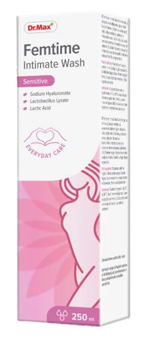 Dr. Max Femtime Gel intim Sensitive, 250ml 