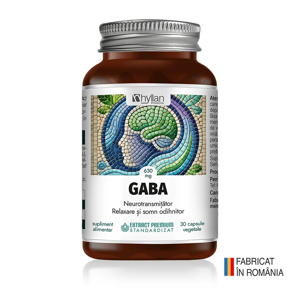 Gaba, 30 capsule vegetale, Hyllan Pharma