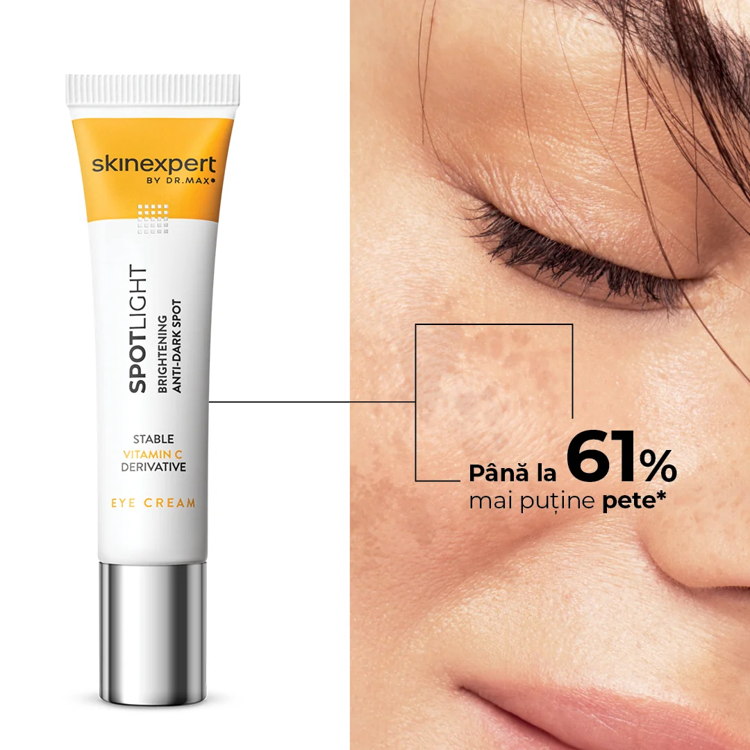 Skinexpert by Dr. Max® Crema de ochi pentru luminozitate Spotlight, 15ml