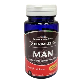 Man Zen Forte, 30 capsule, Herbagetica 
