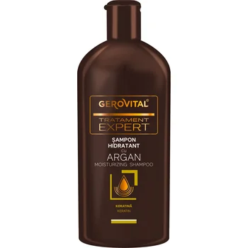 Sampon hidratant cu Argan Tratament Expert, 250ml, Gerovital
