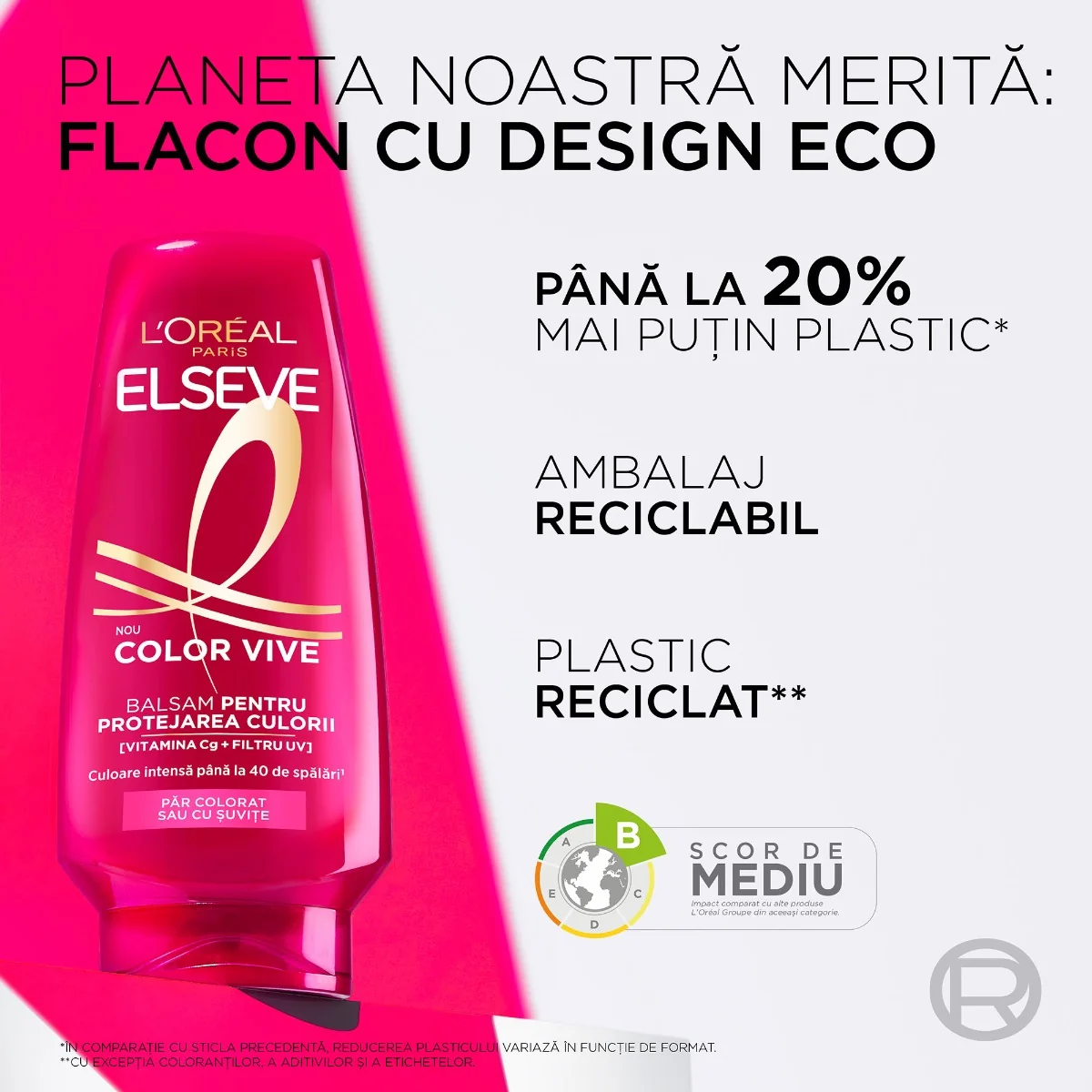 Balsam Color Vive, 400ml, Elseve 