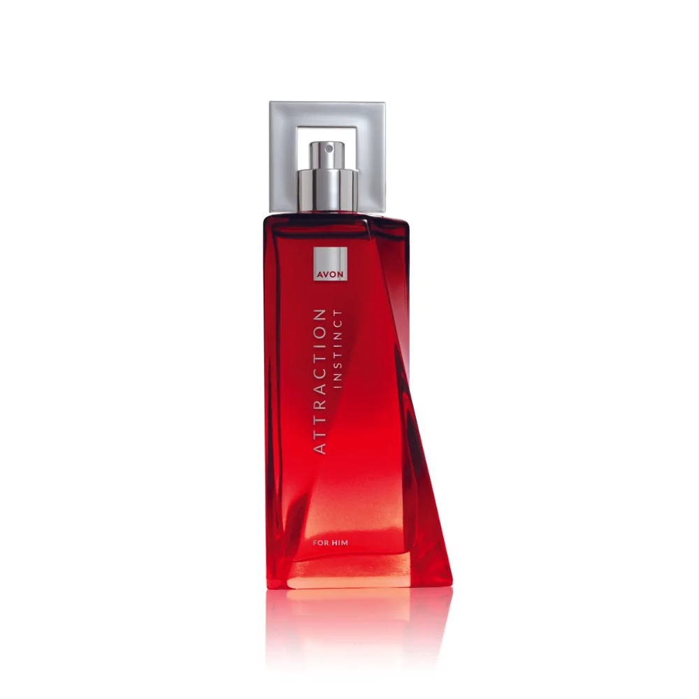 Apa de toaleta barbati Attraction Instinct, 75ml, Avon