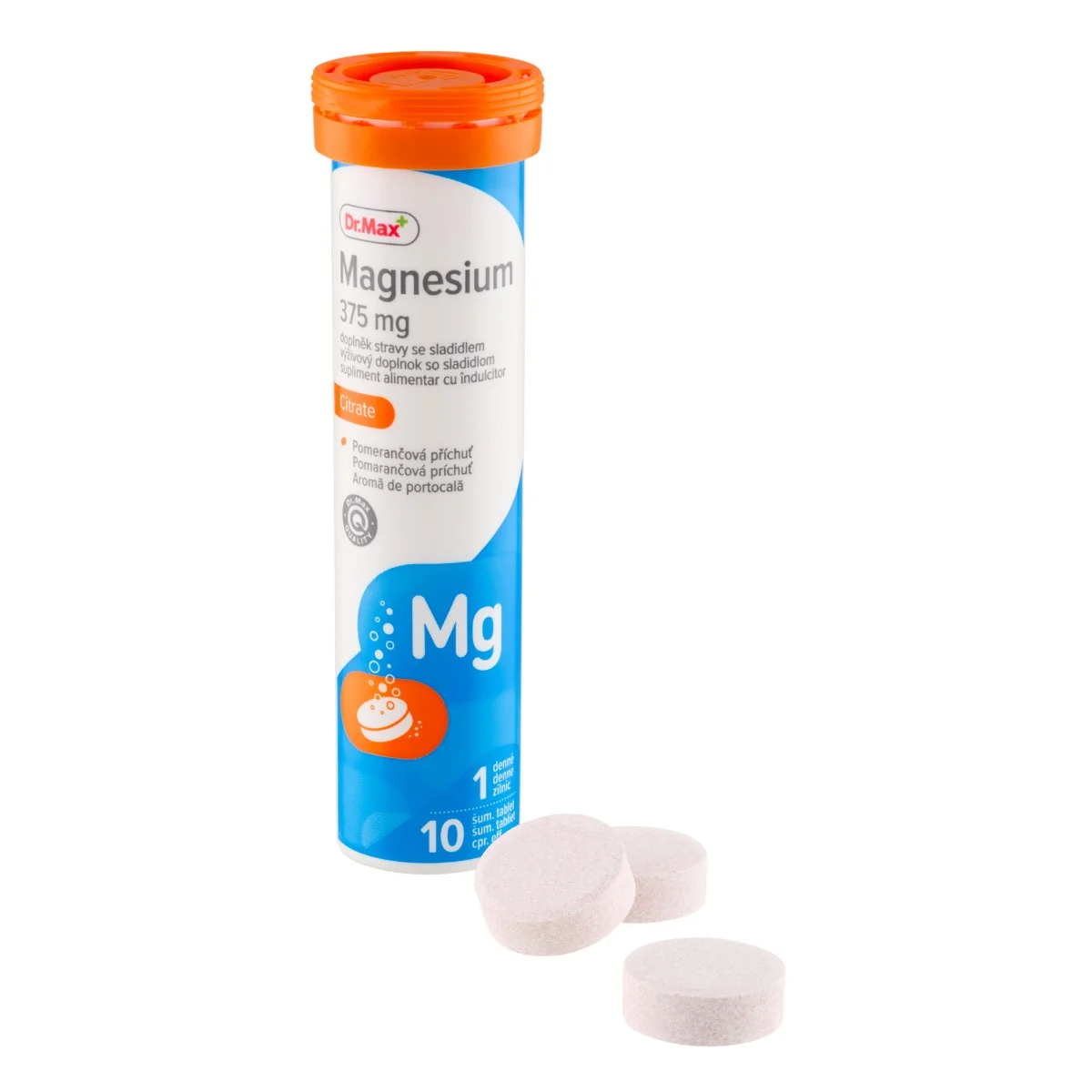 Dr. Max Magneziu 375mg, 20 comprimate efervescente