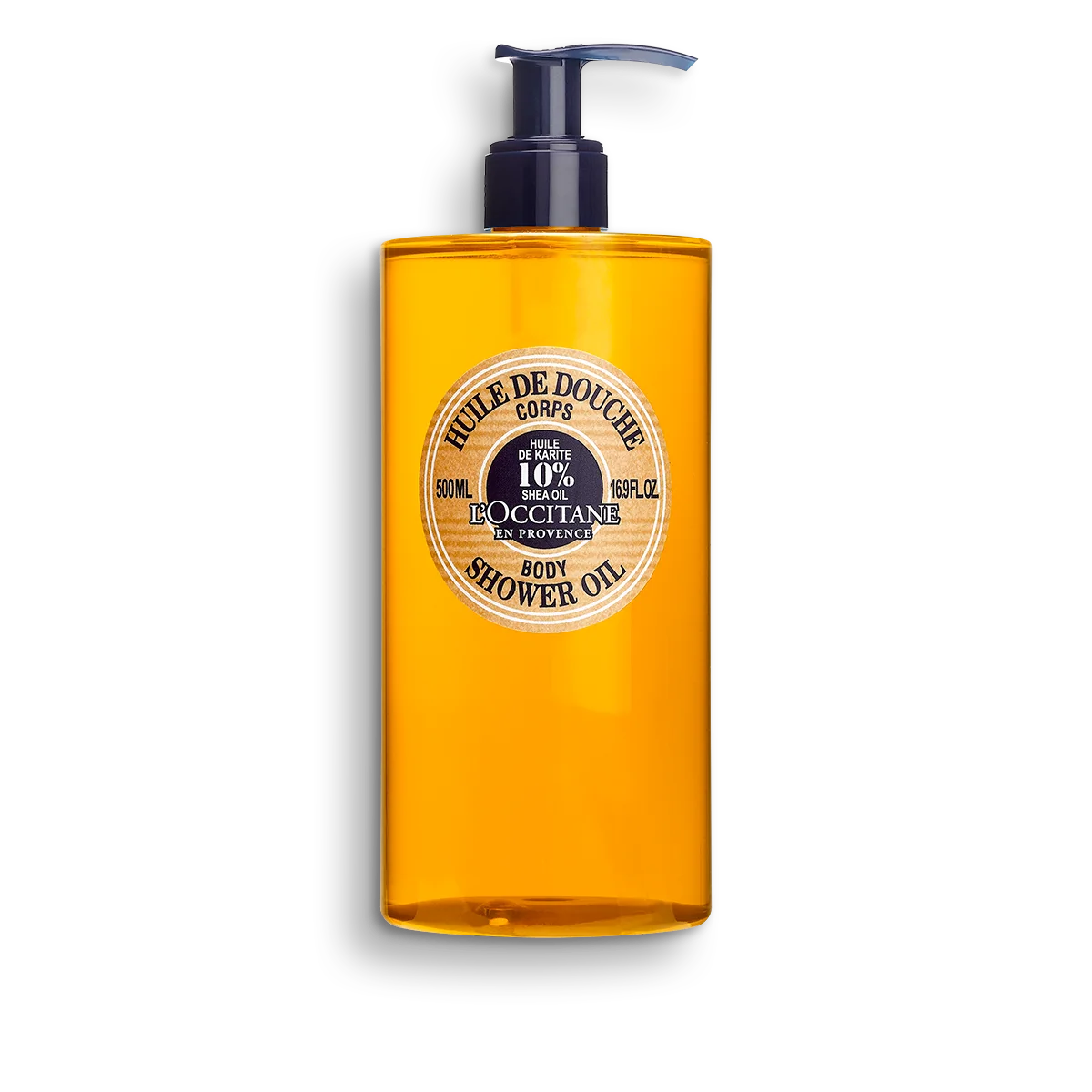 Ulei de dus Fabulos cu unt de shea format mare, 500ml, L'Occitane